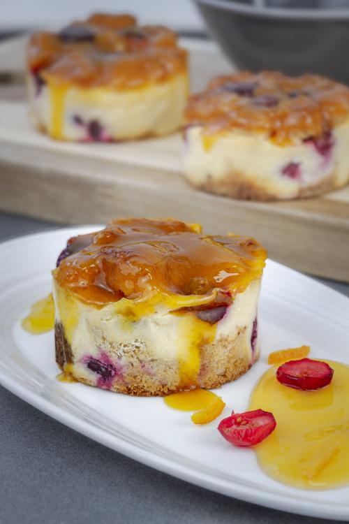 Orange Cranberry Bread & Butter Pudding