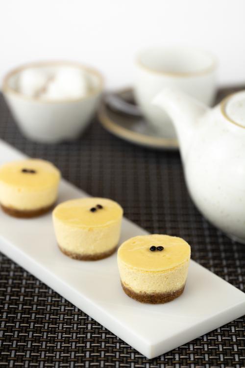 Mini Passion Fruit Cheesecake