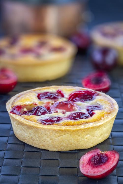 Cherry Clafouti Tart