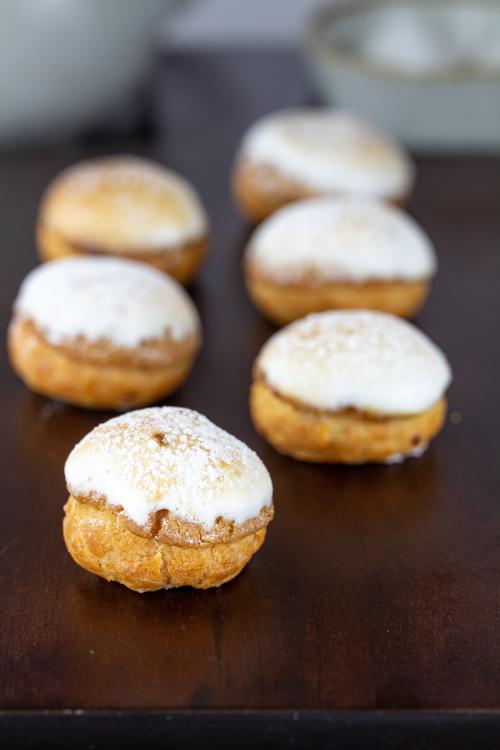 Mini Lemon Posset Choux