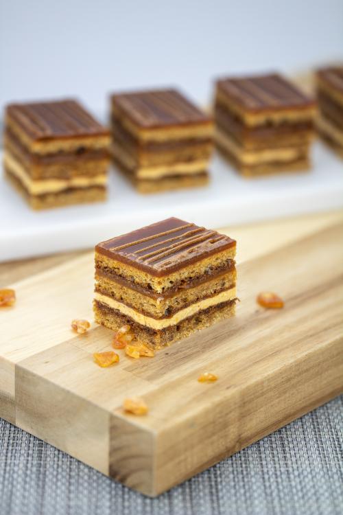 Mini Sticky Toffee Slice