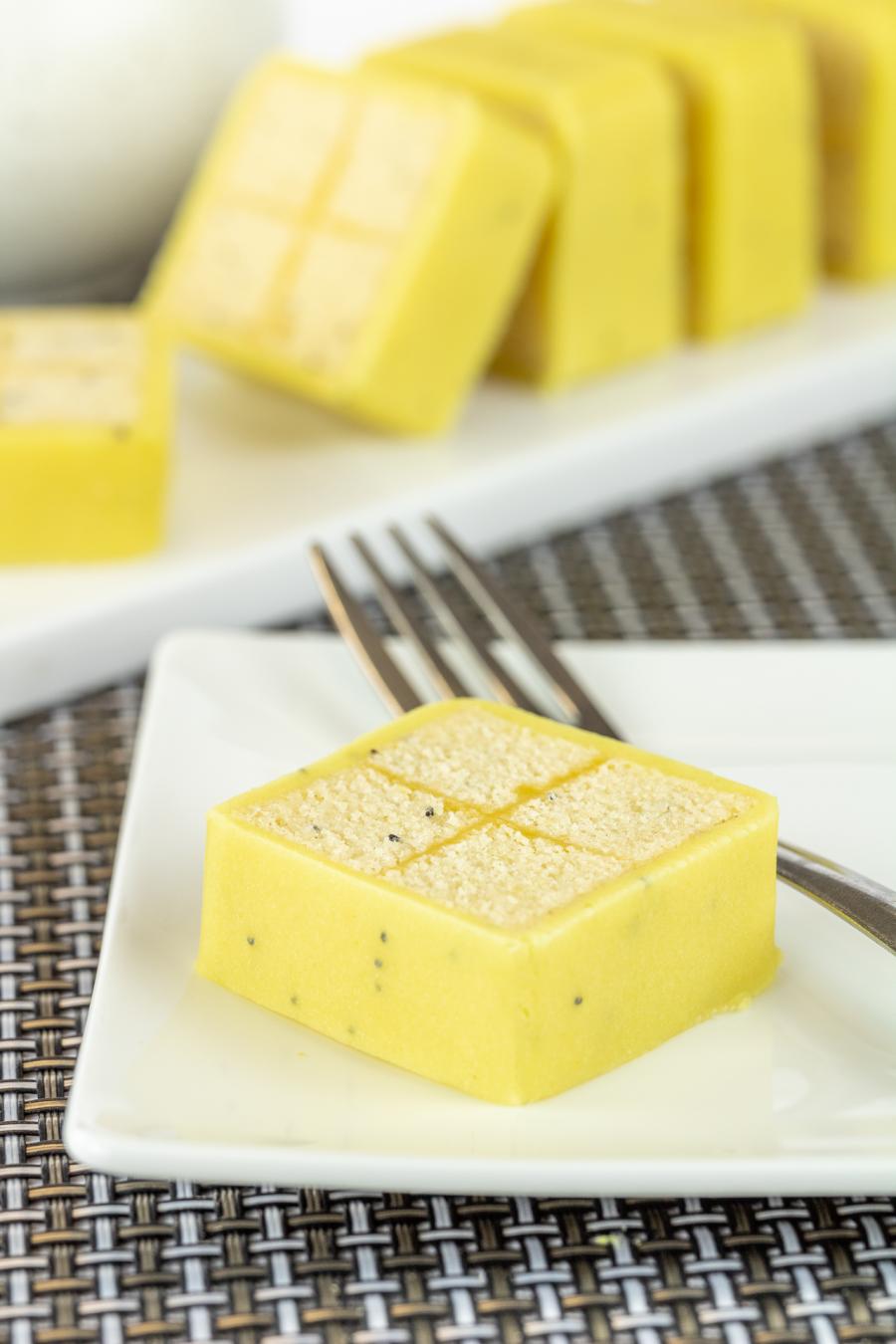 Mini Lemon & Poppy Seed Battenberg