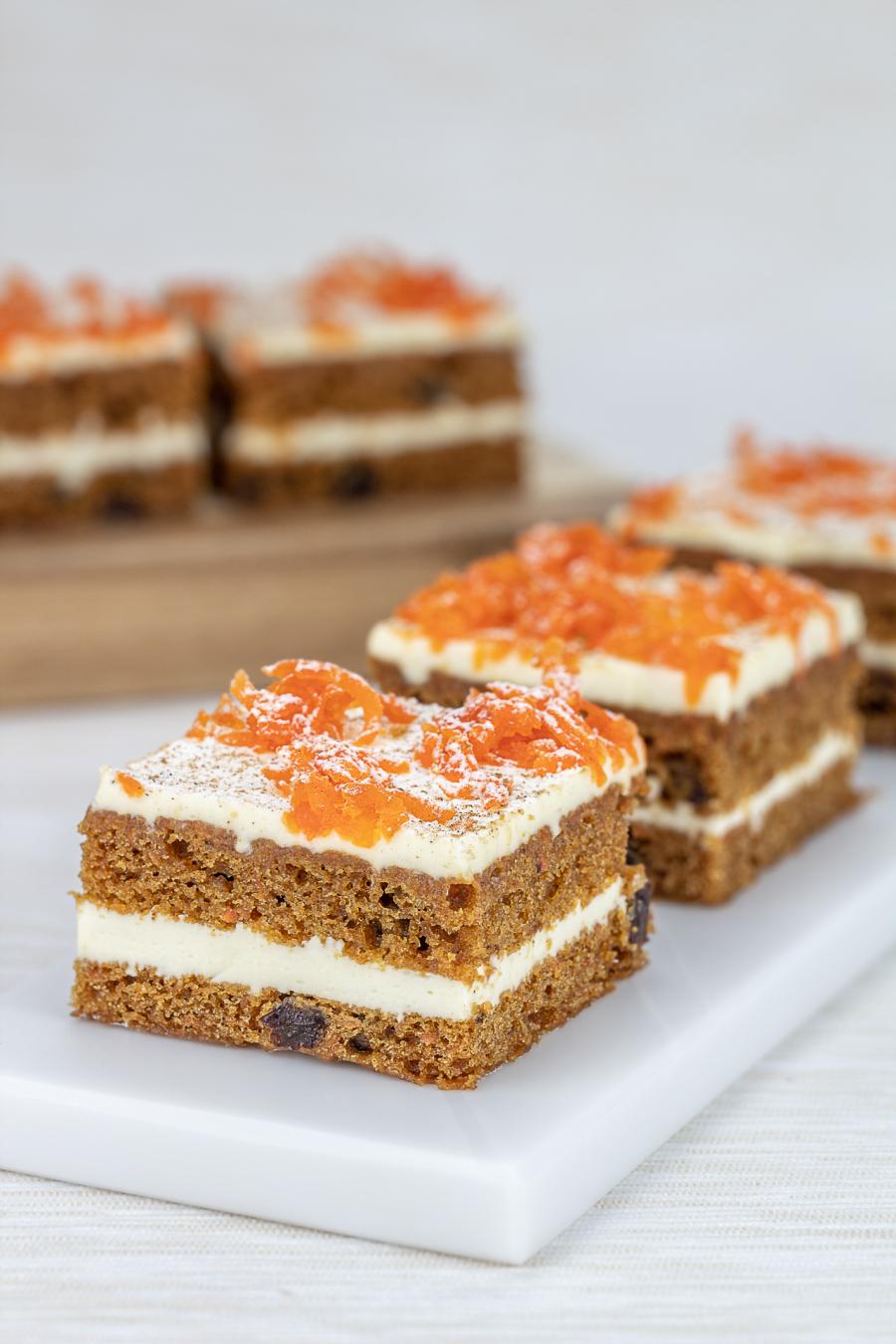 Carrot cake Slice