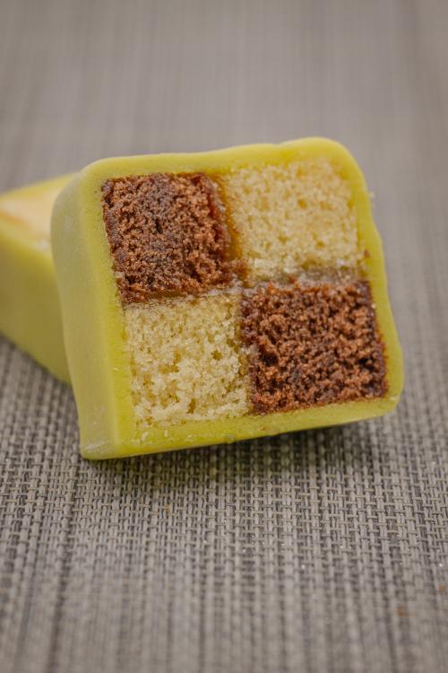 Pear & Chocolate Battenberg