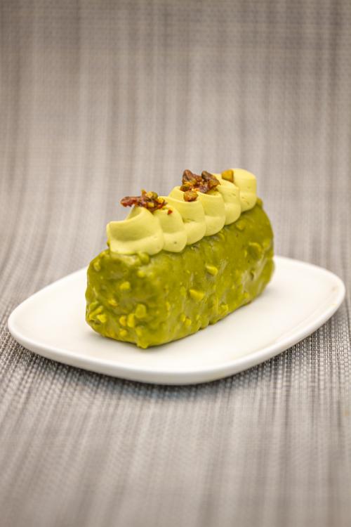 Orange Blossom and Pistachio Log