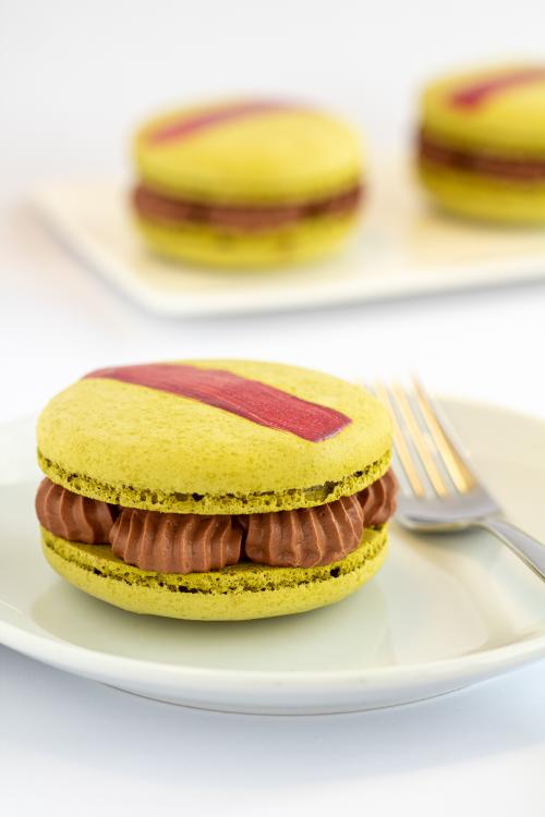 Cherry & Dark Chocolate Brandy Macaroon